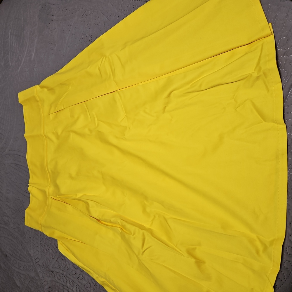 Locker Room Sunny Yellow A-Line Skirt (NWOT)